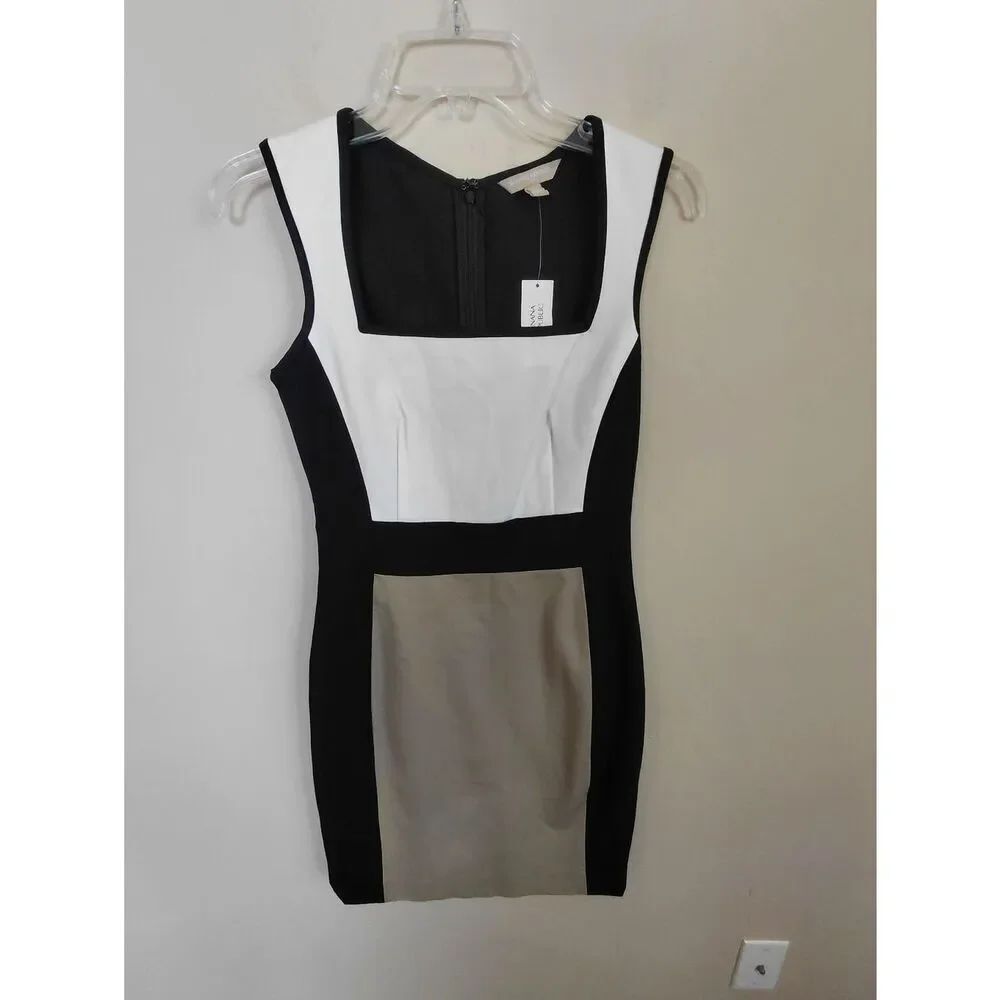 Banana republic color block dress NWT Size 4 $120